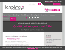 Tablet Screenshot of gastroexperte.at
